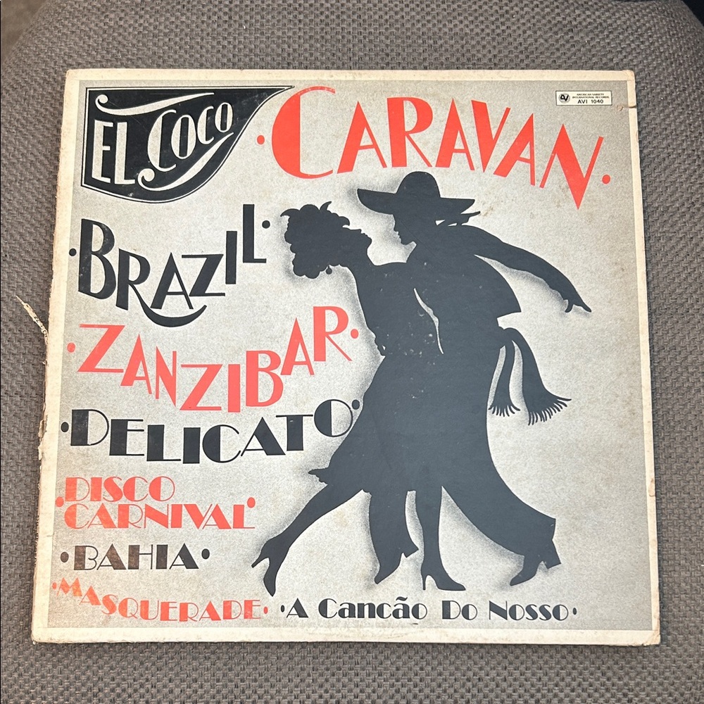 El Coco Caravan Vinyl Vintage Album